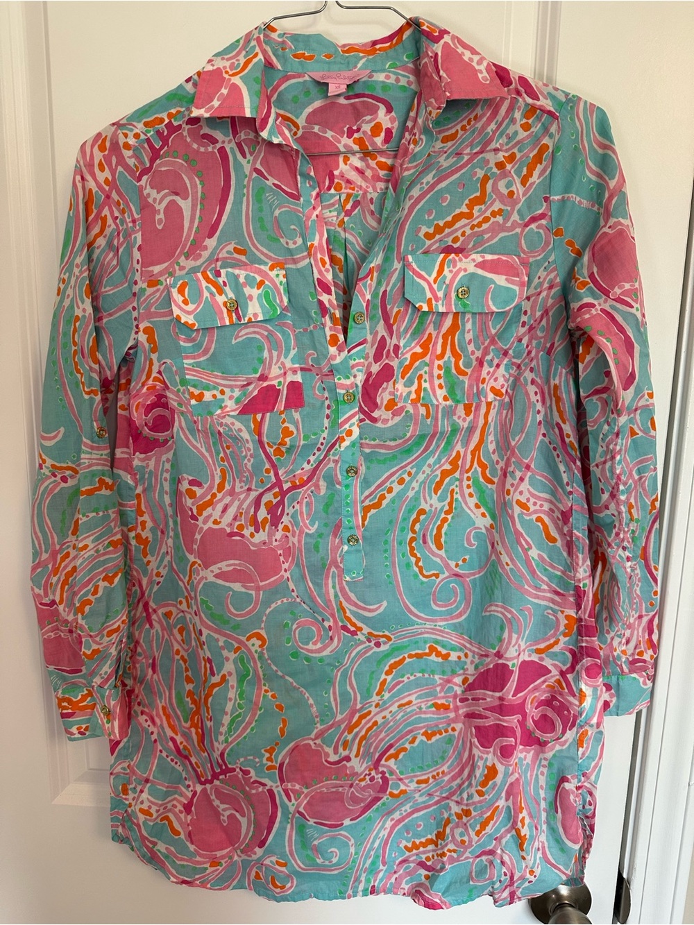 Lilly Pulitzer Jellies be Jammin Captiva Tunic